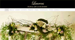 Desktop Screenshot of laurensfloralart.com